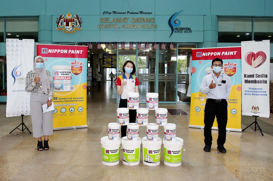 202605 - CSR News - NipponPaintthankfrontlinersatHospitalSungaiBuloh