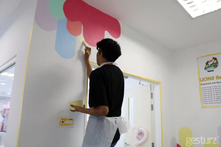 NPM CSR Rumah Ronald Mcdonald Mural Painting 18