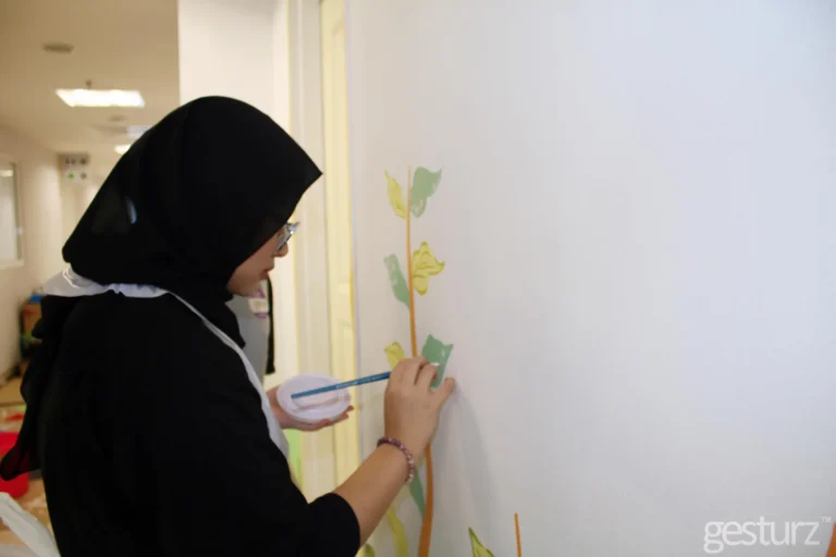NPM CSR Rumah Ronald Mcdonald Mural Painting 19