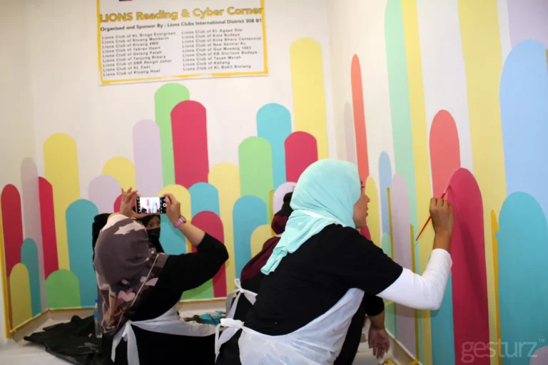 NPM CSR Rumah Ronald Mcdonald Mural Painting 23