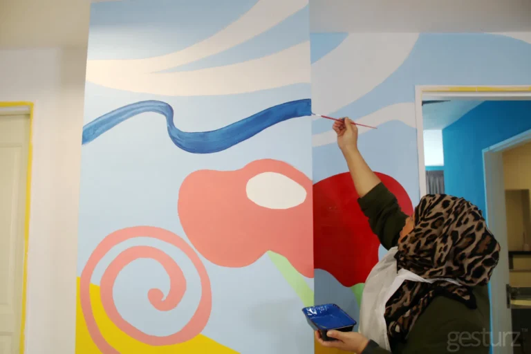 NPM CSR Rumah Ronald Mcdonald Mural Painting 24