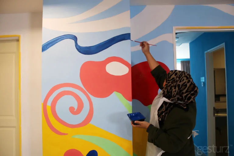 NPM CSR Rumah Ronald Mcdonald Mural Painting 25