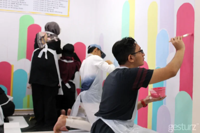 NPM CSR Rumah Ronald Mcdonald Mural Painting 41