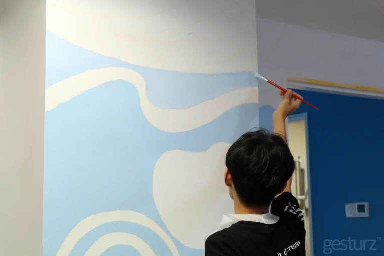 NPM CSR Rumah Ronald Mcdonald Mural Painting 42