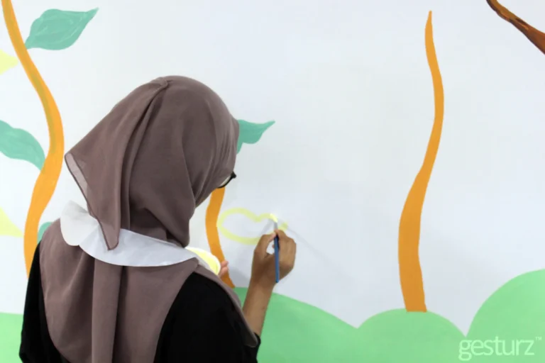 NPM CSR Rumah Ronald Mcdonald Mural Painting 43