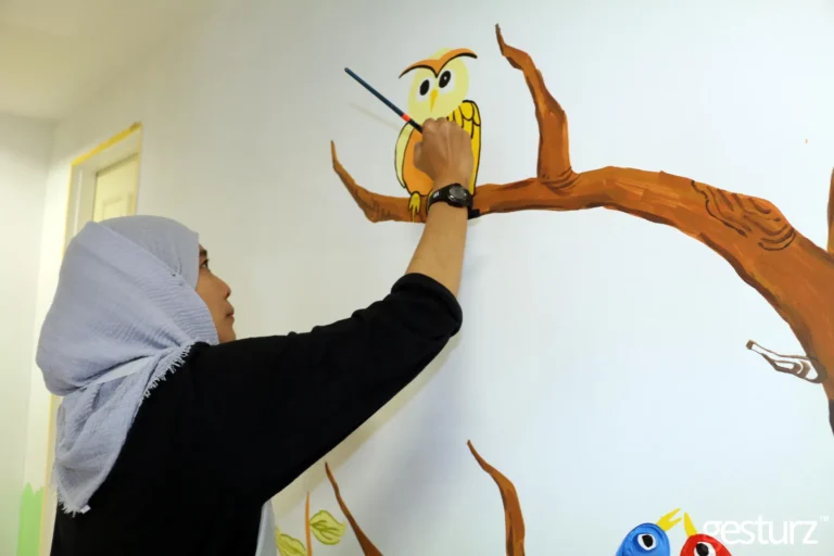 NPM CSR Rumah Ronald Mcdonald Mural Painting 5