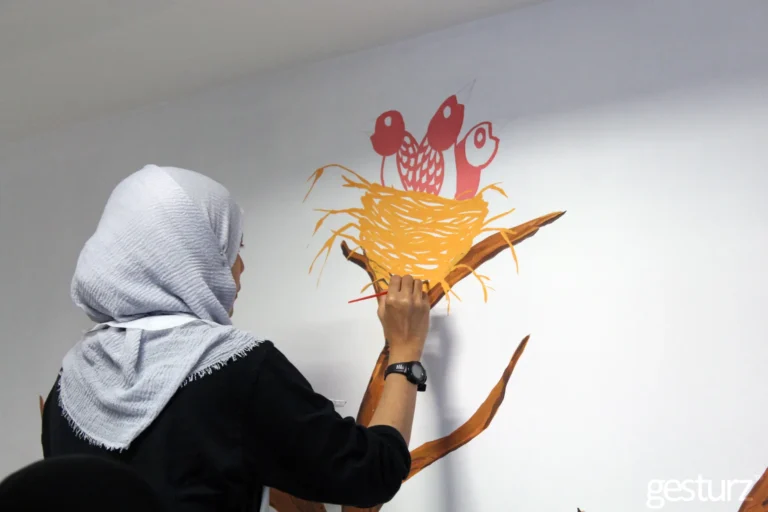 NPM CSR Rumah Ronald Mcdonald Mural Painting 50