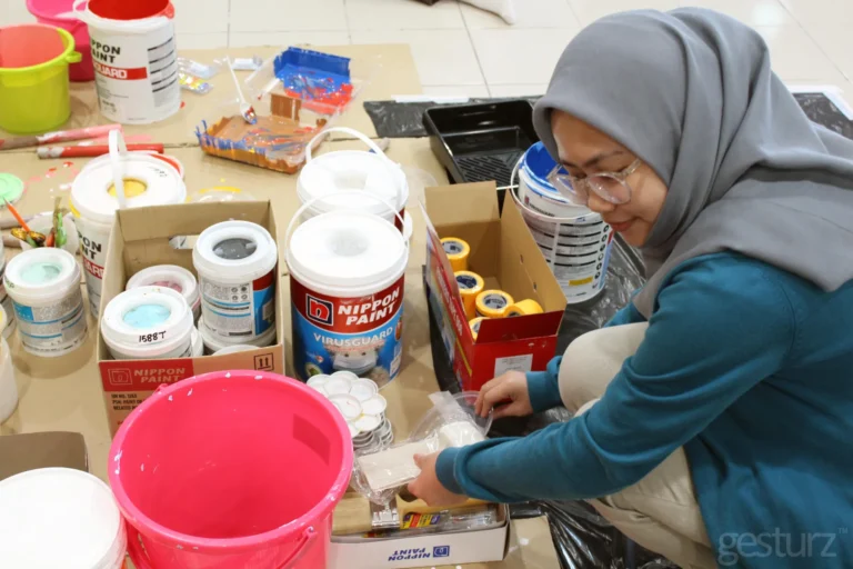 NPM CSR Rumah Ronald Mcdonald Mural Painting 52