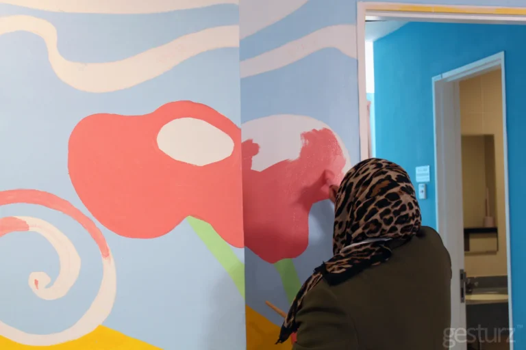 NPM CSR Rumah Ronald Mcdonald Mural Painting 53