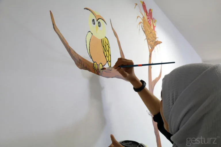 NPM CSR Rumah Ronald Mcdonald Mural Painting 6