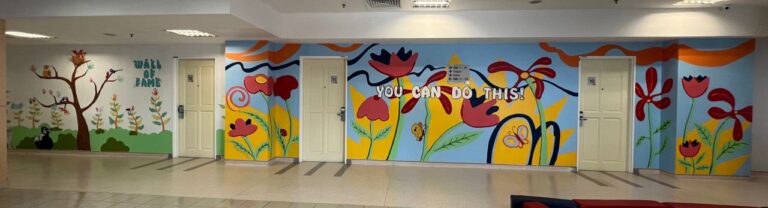 NPM CSR Rumah Ronald Mcdonald Mural Painting 67