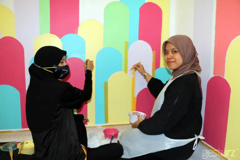 NPM CSR Rumah Ronald Mcdonald Mural Painting 7