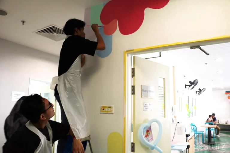 NPM CSR Rumah Ronald Mcdonald Mural Painting 8