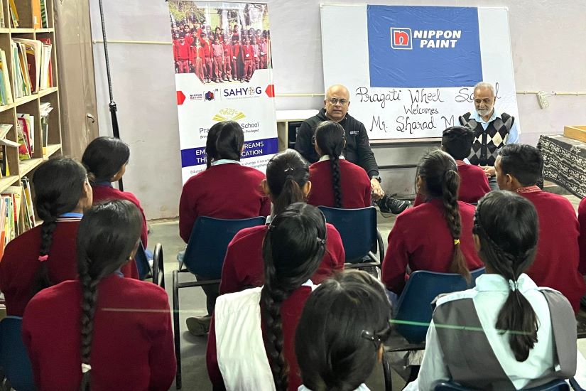 202505 - CSR News - Nippon Paint India partners with Pragati Wheel School to support education