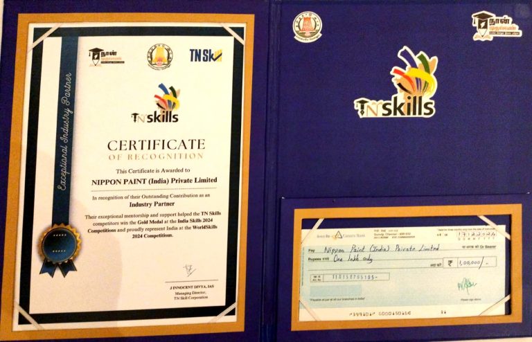 202603 - CSR Project - PROceed Painter Training Certificate of Recognition from TNSDC