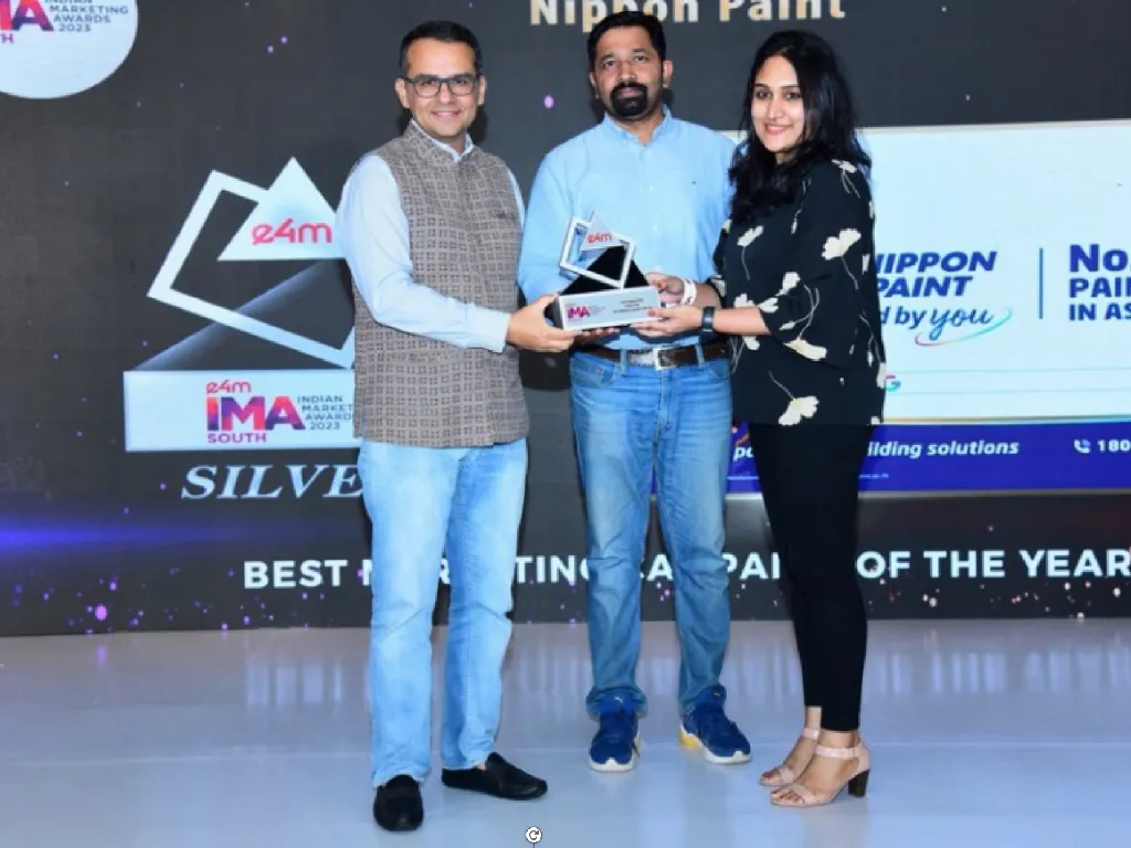 Nippon Paint India bags the 2023 Best Marketing Campaign of the Year Award