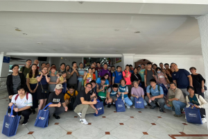 Strikes, spares, and lots of laughter! This group from the Autism Association (Singapore) enjoyed a bowling day out, thanks to a partnership with Nippon Paint Singapore. 